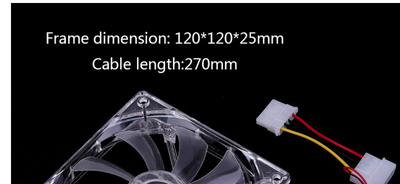 Ventilador de Refrigeración para PC de Alto Rendimiento - Image 3