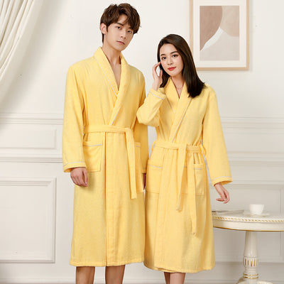 Bata de Toalla Absorbente Unisex - Pijama Cómodo para Hombre y Mujer - Image 4