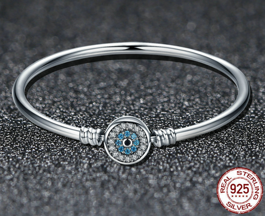 Pulsera de Plata Esterlina 925 con Diamantes Completos - Accesorio Encanto Elegante para Mujer - Image 4