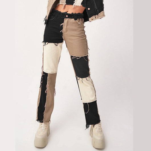 Pantalones Vaqueros Cintura Alta Efecto Reductor Estilo Casual - Image 14
