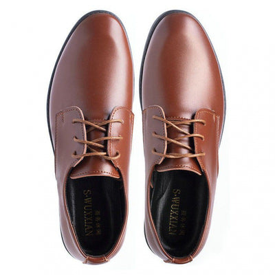 Zapatos de Cuero Elegantes para Hombre - Estilo Británico Formal - Image 6