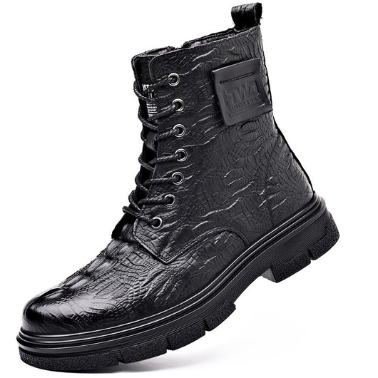 Botas de Invierno para Hombre en Cuero Genuino Martin - Image 8