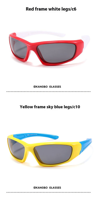 Gafas de Sol Deportivas para Niños y Niñas con Lentes Reflectantes - Image 25