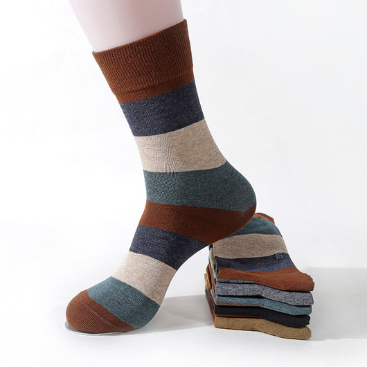 Calcetines Casuales de Algodón Coloridos para Hombre - Image 10