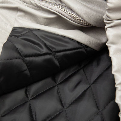 Chaqueta de Cuero PU Bordada para Motociclista - Diseño Holgado Americano - Image 2