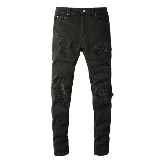 Jeans Rotos Hombre Diseño Street Fashion de Alta Moda - Image 5