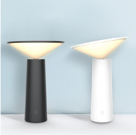 Lámpara de Escritorio LED USB con Sensor Táctil para Lectura
