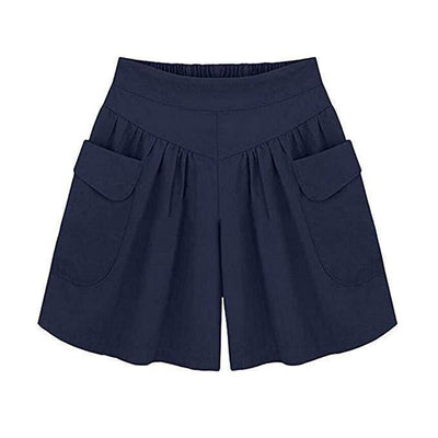 Shorts Sueltos de Verano Talla Grande - Cintura Elástica Cómoda - Image 5