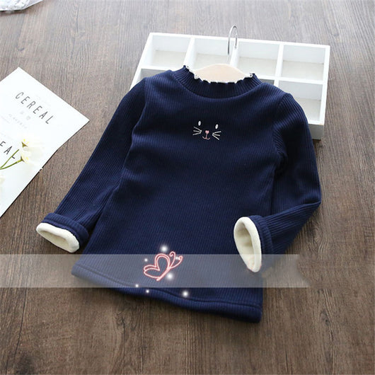 Camiseta Térmica Infantil de Forro Polar con Cuello Alto Reforzado - Image 8