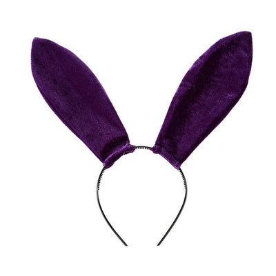 Diadema Orejas de Conejo Terciopelo - Accesorios para Navidad y Halloween - Image 17