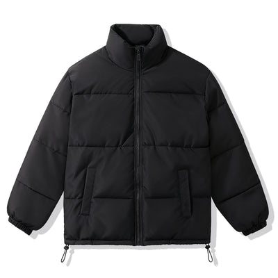Abrigo de Algodón Cálido con Capucha y Cuello Alto para Mujer - Image 6