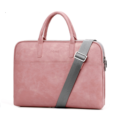 Bolsa para Laptop de Cuero Sintético para Mujer
