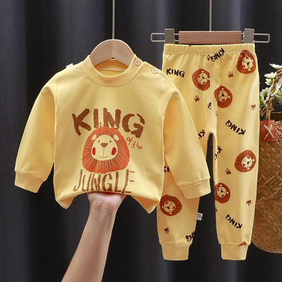 Conjunto de Ropa Interior Infantil Algodón Primavera Otoño - Image 47