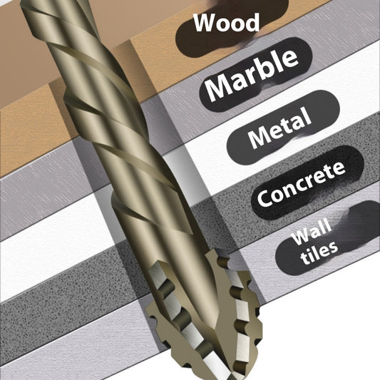 Broca de Aleación de Aluminio con Filo Serrado Excéntrico para Perforación en Seco de Hormigón - Image 2