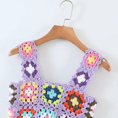 Chaleco Tejido con Cuello en U y Detalles en Contraste - Image 17