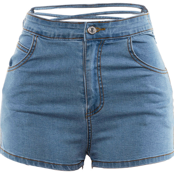 Shorts de Mezclilla Cintura Alta - Image 14