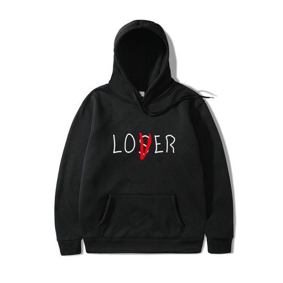 Sudadera con Capucha Estampada Unisex