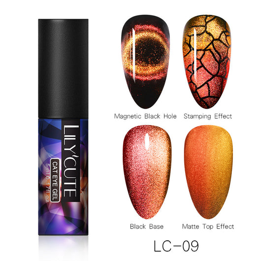 Esmalte de Uñas Cat Eye Mágico Efecto Ojo de Gato - Image 3