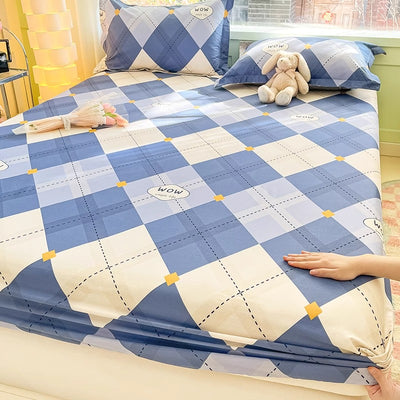 Sábana Ajustable Infantil de Algodón Puro con Diseño Cartoon - Image 22