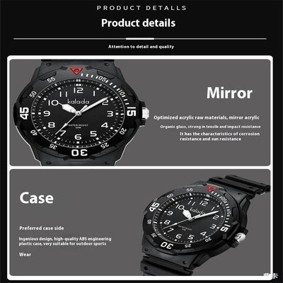 Reloj Deportivo Hombre con Puntero Luminoso Cuarzo - Image 3