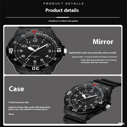 Reloj Deportivo Hombre con Puntero Luminoso Cuarzo - Image 3