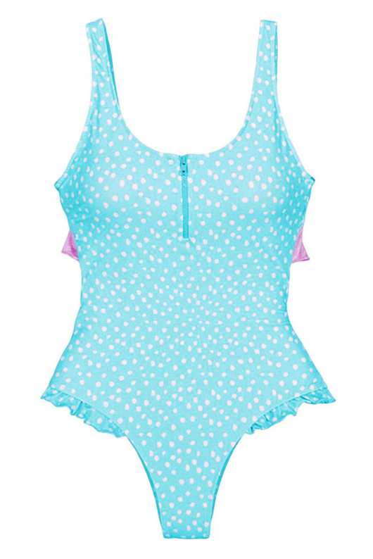 Traje de Baño Espalda Abierta con Cordones - Image 7