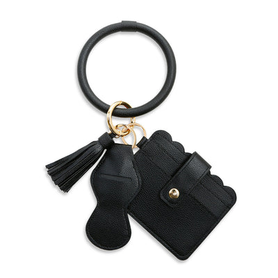 Bolsa de Cuero para Labial con Compartimentos - Organizador de Tarjetas y Llaves para Mujer - Image 7
