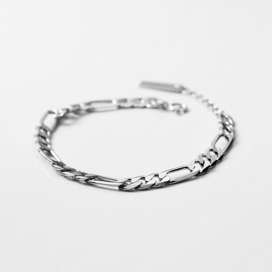 Pulsera de Plata Eslabones con Cierre de Seguridad S925 - Image 5