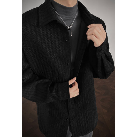 Chaqueta Camisa Hombre Espiga Atrevida Estilo Chanel - Image 8