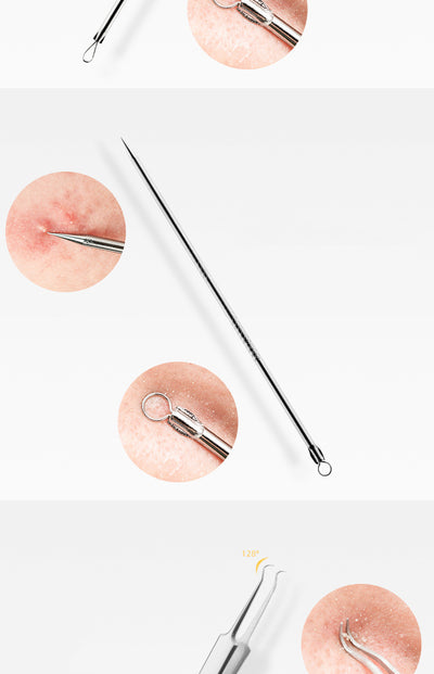 Set de Agujas de Acero Inoxidable para Eliminar Puntos Negros y Acné - Image 13