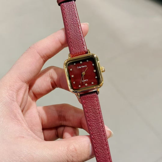 Reloj Elegante Alloy Ankela Rojo para Mujer - Image 9