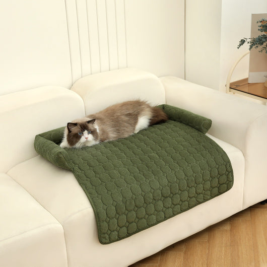 Cama Nido Calmante para Mascotas con Almohada Cervical y Manta Acolchada - Image 25
