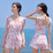 Traje de Baño Enterizo Estilo Japonés para Mujer