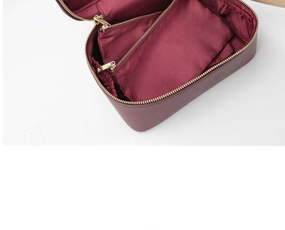 Bolso de Cuero Genuino con Patrón Cruzado - Image 14