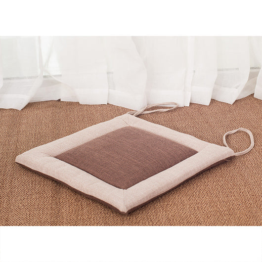 Silla de Comedor Four Seasons con Cojín Antideslizante y Correas de Lino - Image 5