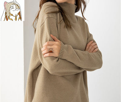 Suéter Oversize Grueso para Mujer - Abrigo Cómodo Otoño Invierno - Image 6