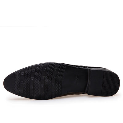 Zapatos de Vestir Elegantes con Cordones y Acabado Brillante - Image 11