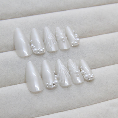 Diamantes de Uñas Pearl Fairy Wear - Set de 24 Piezas - Image 4