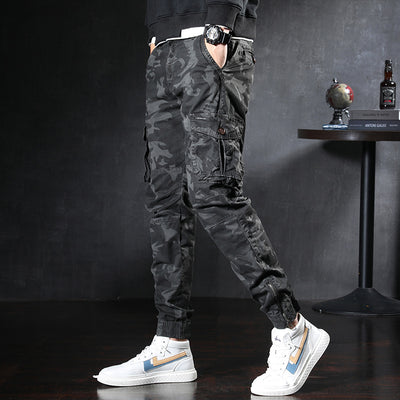 Pantalones Overol Slim Fit Coreano Casual para Hombre - Image 4