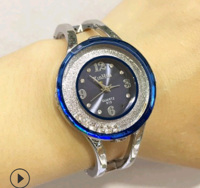 Reloj de Pulsera para Dama de Acero con Pedrería Móvil - Image 3