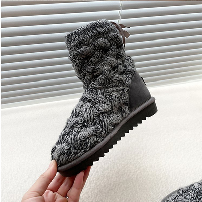 Zapatos de Algodón Acolchados con Lana y Terciopelo Antideslizantes - Image 11