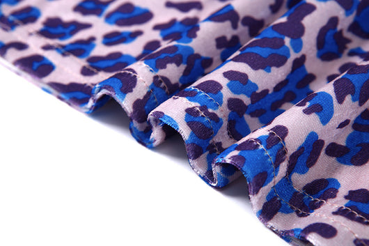 Vestido Estampado Leopardo Cintura Ajustada Tirantes Finos - Image 7