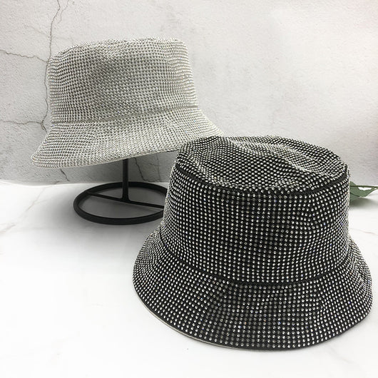 Sombrero de Pescador con Strass y Malla Brillante - Image 12