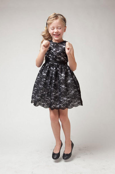 Vestido Princesa Infantil de Encaje Coreano - Image 3