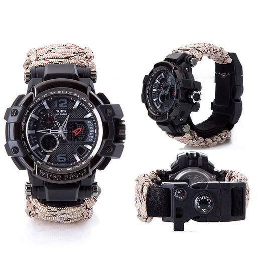 Reloj Deportivo Multifunción Resistente al Agua para Aventuras al Aire Libre - Image 23