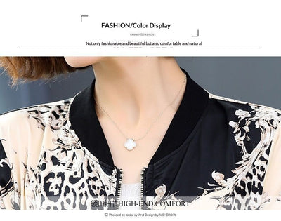 Chaqueta de Chifón Suelta Transpirable para Mujer Talla Grande - Perfecta para Verano - Image 13