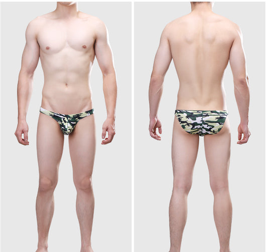 Calzoncillos Deportivos Camuflaje Cintura Baja Absorbentes de Sudor - Image 27
