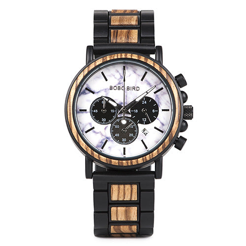 Reloj de Hombre Multifunción con Movimiento Miyota de Tres Esferas