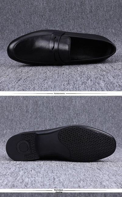 Zapatos Casuales de Cuero para Hombre con Suela Flexible y Transpirable - Image 10