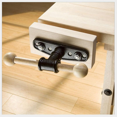 Abrazadera de Madera Maciza con Varilla Guía para Taller y Banco de Trabajo - Image 2